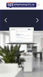 Mobile Screenshot of emarketing101.ca
